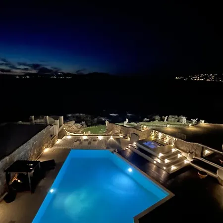 Sea Front Pool-hot Tub By Calypso Sunset * Agios Ioannis Diakoftis