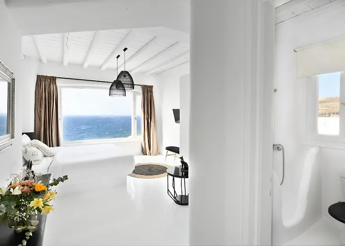 Sea Front Pool-hot Tub By Calypso Sunset * Agios Ioannis Diakoftis