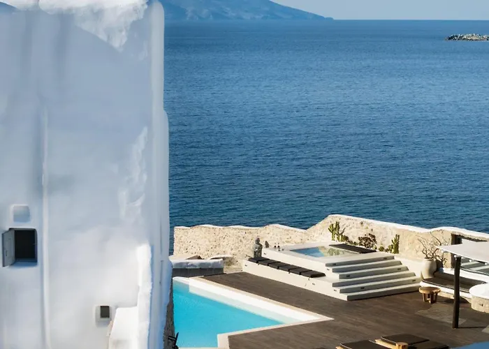 Sea Front Pool-hot Tub By Calypso Sunset * Agios Ioannis Diakoftis